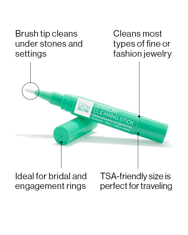 Jewelry Cleaning Stick with callouts