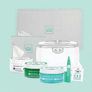 Gem Glow Complete Pro Care System Cleans all Jewelry