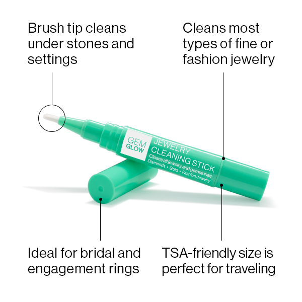 Jewelry Cleaner Solution-Biodegradable, Ammonia Free, 64oz-Jewel Brite
