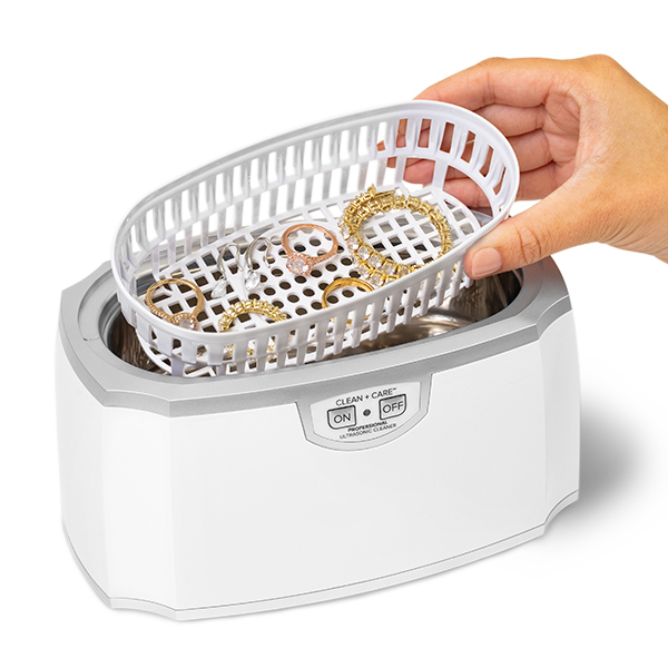 Ultrasonic machine basket for cleaning all sizes of jewelry